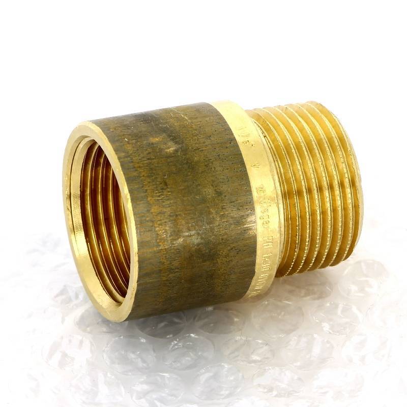 Удлинитель резьбовой НВ бронзовый Viega 1 x 30 мм 357191