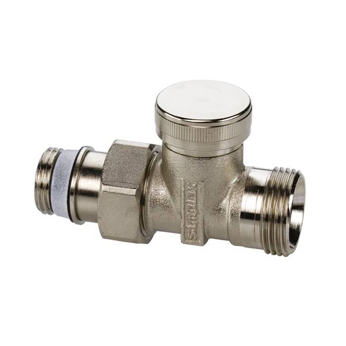 Вентиль Simplex AG/M прямой 1/2 никелированный F11910