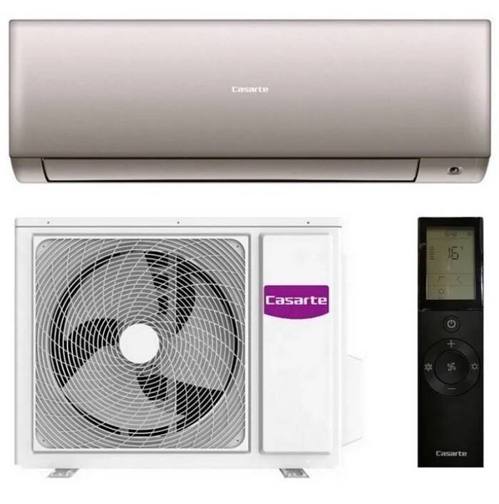 Кондиционер сплит-система Casarte ELETTO инверторный шампань матовый CAS50CX1/R3-G / 1U50CX1/R3