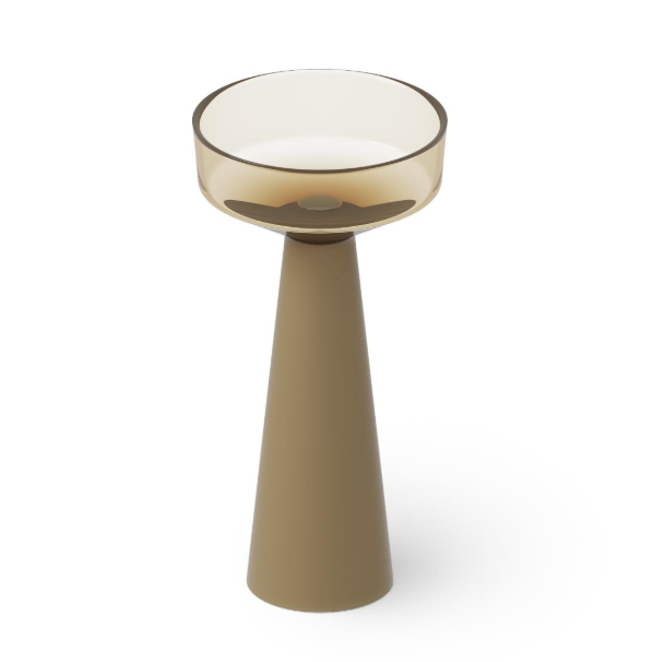 Раковина напольная DEA Design Pedestal Basin 425x425x850 мм classic green DD2018425R6