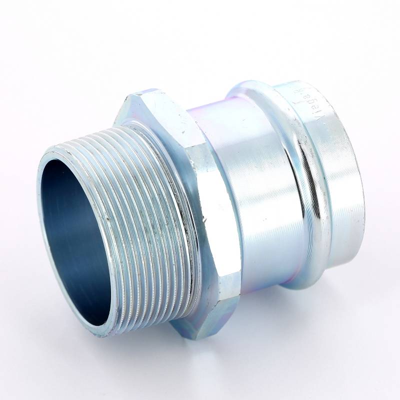 Муфта переходная пресс-Н Viega Prestabo оцинкованная сталь 54х2 588663