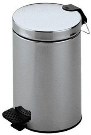 Ведро мусорное напольное Keuco Plan 5 л хром 04988010000