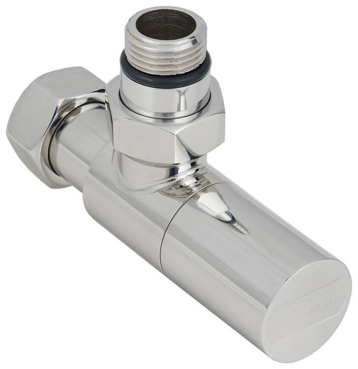 Вентиль угловой Сунержа Цилиндр G 1/2 x G 3/4 графит 01214001234