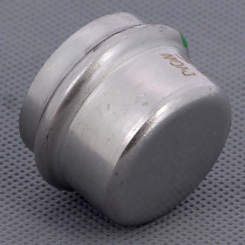 Заглушка пресс из нержавеющей стали Viega Sanpress Inox 35 мм 452896