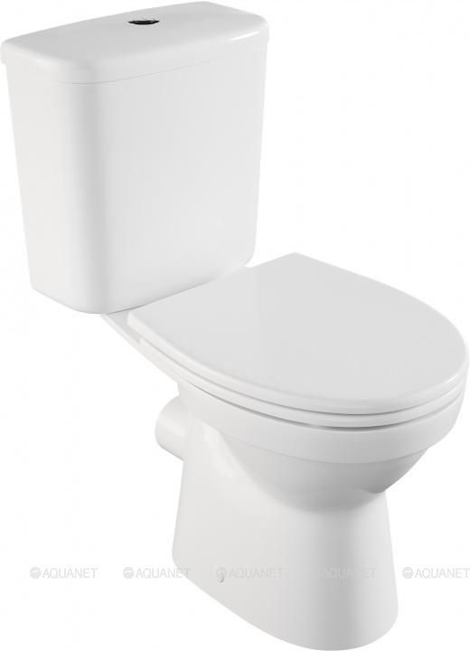 Унитаз напольный VitrA Norm Fit с сиденьем дюропласт микролифт 9844B099-7205