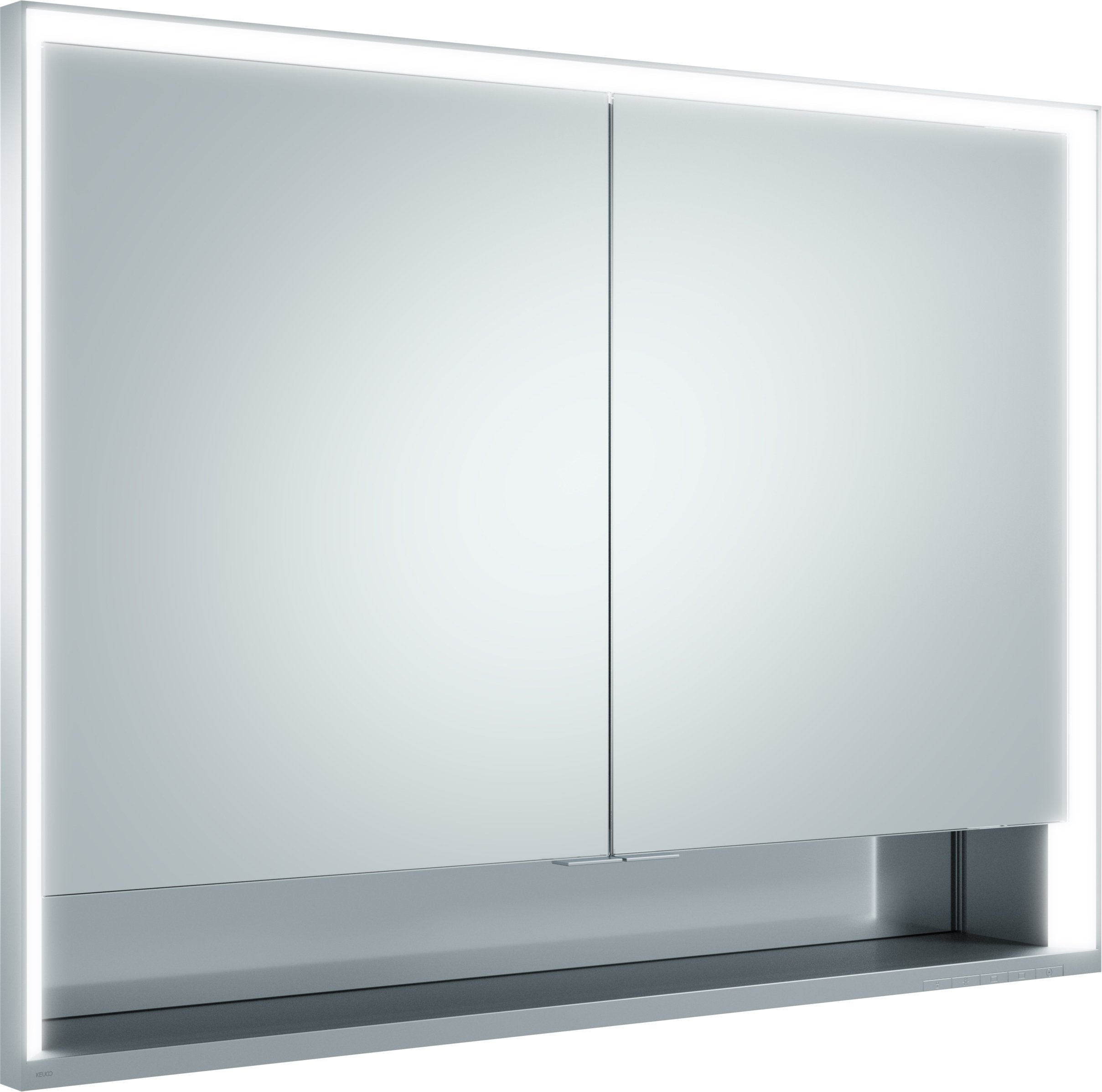 Зеркальный шкаф Keuco Royal Lumos 1000x165x735 мм встраиваемый 14314171301