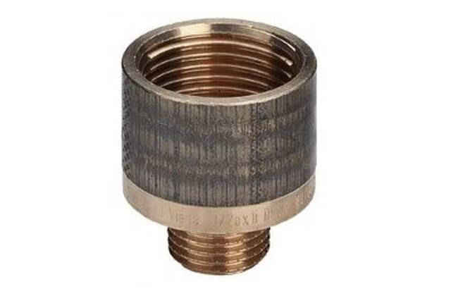Переходник Viega 1 x 1/2 НВ бронза 320430