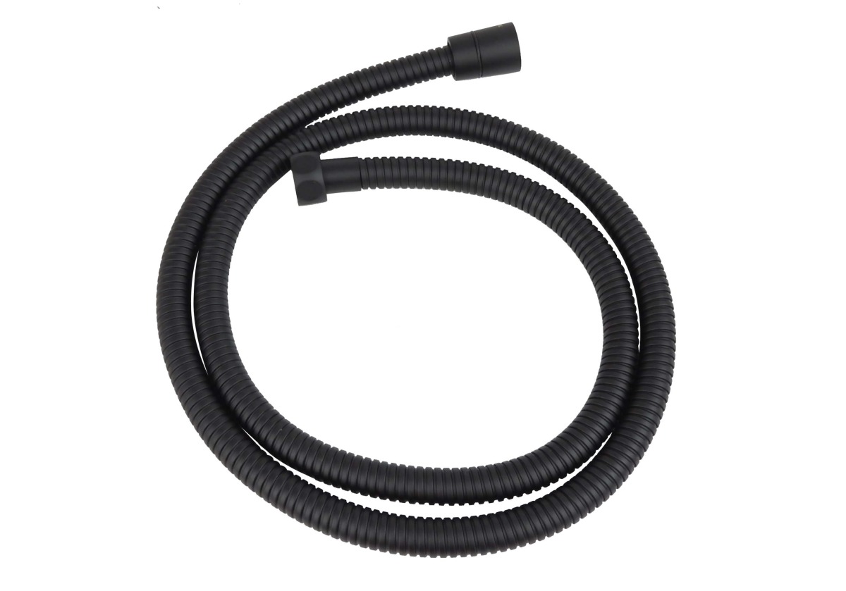 Шланг для душа Aquanet 160 см нержавеющая сталь матовый черный AQ2101MB