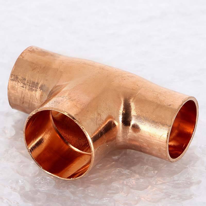 Тройник медный Viega под пайку 28х35х28 мм 115760