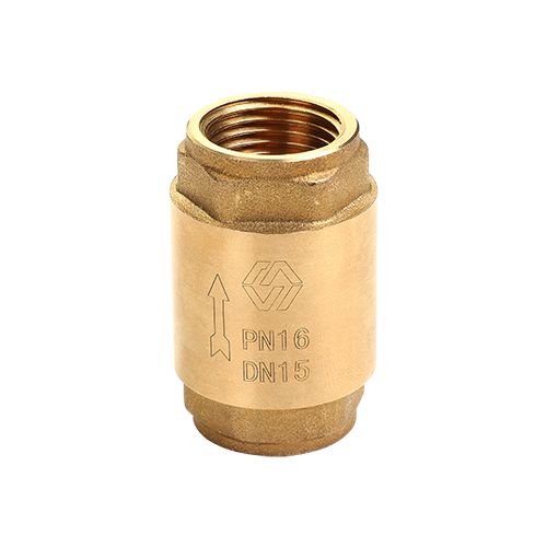 Клапан обратный Hogert Premium 1/2 ВВ PN 16 с латунным сердечником CV32004