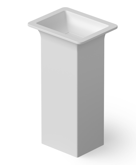 Раковина напольная DEA Design Pedestal Basin 500x400x900 мм белый матовый DD201450018