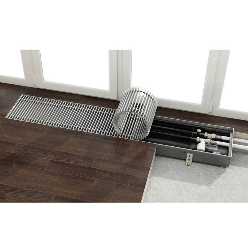 Внутрипольный конвектор Varmann Ntherm 300x90x1200 мм N 300.90.1200 RR U EV1