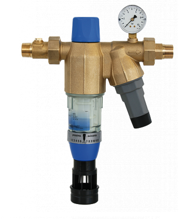 Фильтр механический SYR Diago HWS A 1 PN 16 с редуктором давления 10172