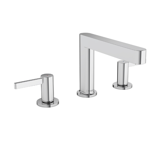 Смеситель для раковины Hansgrohe Finoris 110 на 3 отверстия хром 76033000
