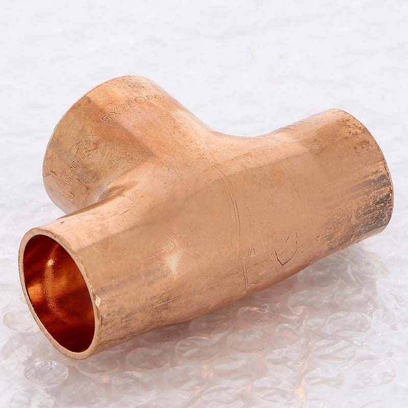 Тройник медный Viega под пайку 28х35х28 мм 115760