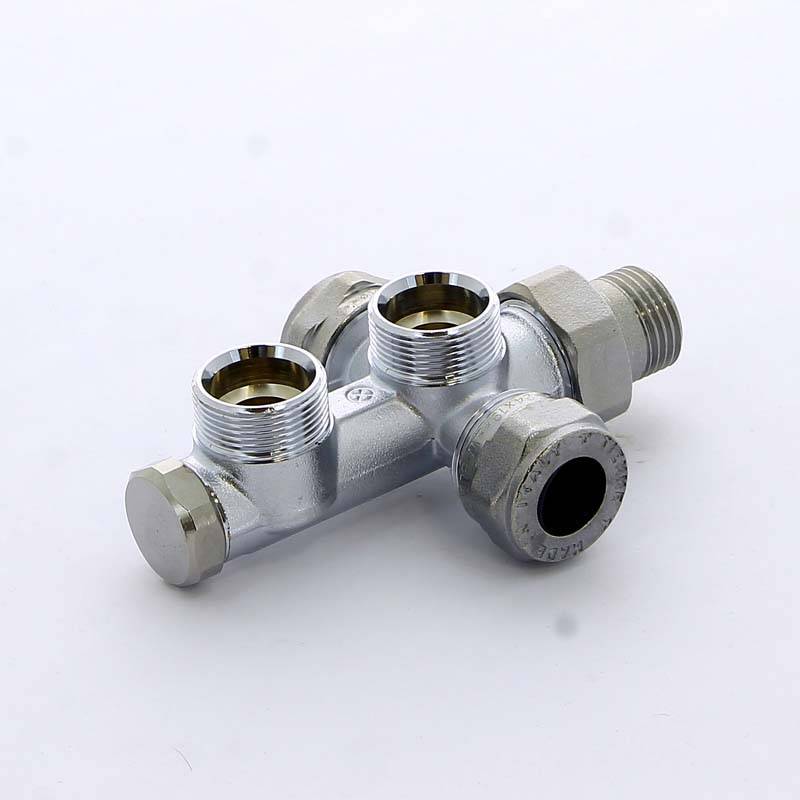 Узел радиаторный TIEMME для однотрубной системы разводка в стену 1/2 x M24x19 3370005