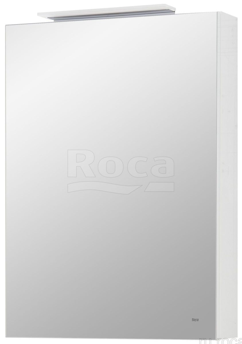 Зеркальный шкаф Roca Oleta 500х137х700 мм белый матовый 7.8576.4.350.1