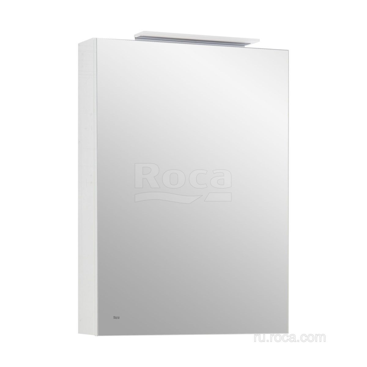Зеркальный шкаф Roca Oleta 500х137х700 мм белый матовый 7.8576.4.450.1