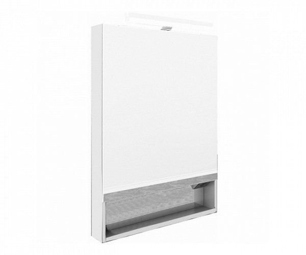 Зеркальный шкаф Roca The Gap 700х129х850 мм белый матовый ZRU9302749