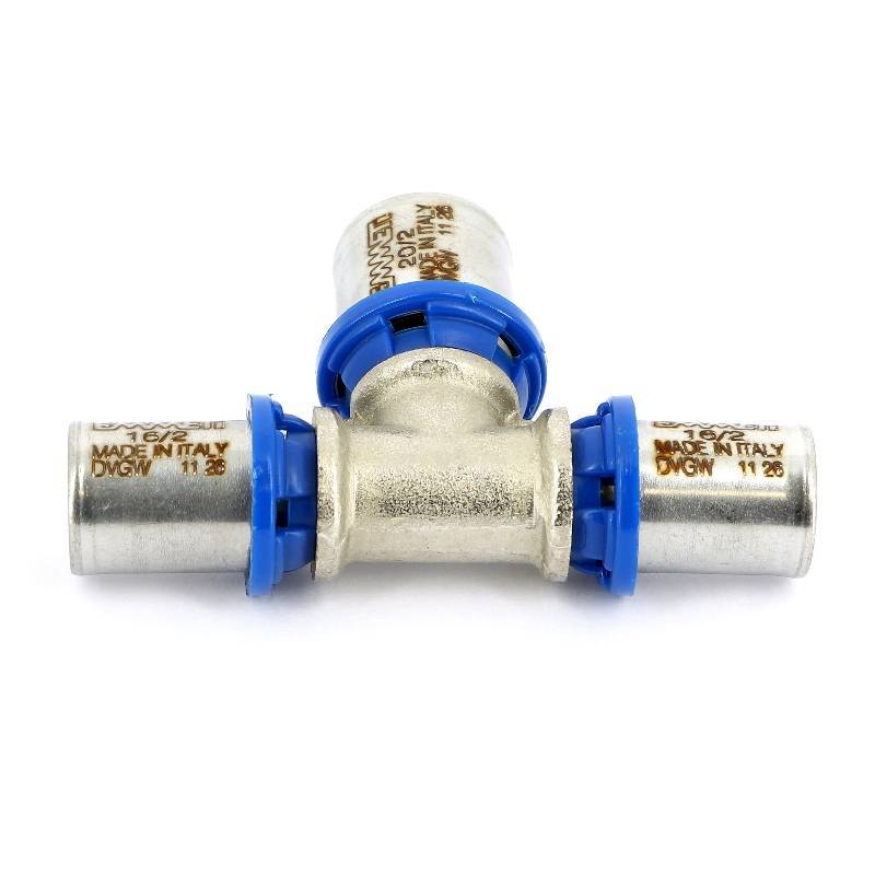 Тройник пресс EMMETI 16х20х16 мм 28101396