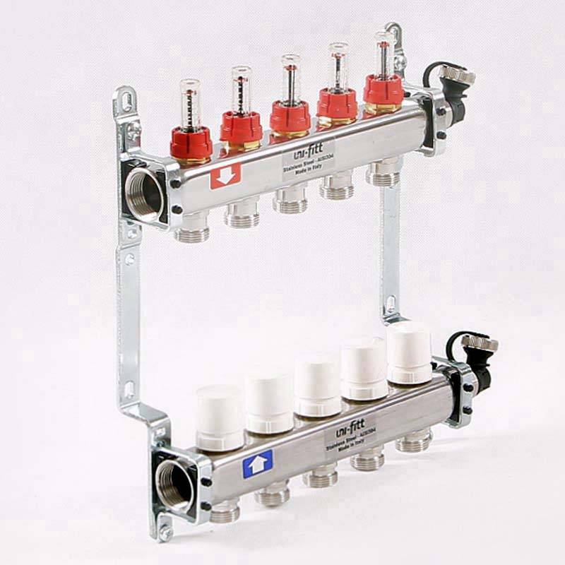 Коллекторная группа Uni-Fitt 415S 1 x 3/4 EK 5 выходов 450I4305