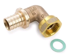 Угольник-переходник REHAU RAUTITAN RX+ 20-G 1/2 с накидной гайкой 14564133001