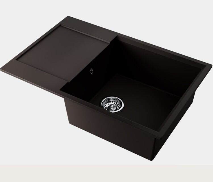 Мойка кухонная OMOIKIRI Daisen 78-ES espresso 780x510x190 мм без отверстий 4997497