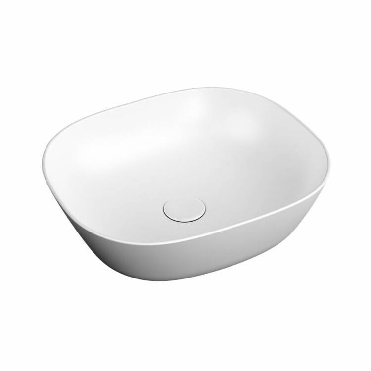 Раковина накладная VitrA Plural 450х380 мм белый матовый VitrA Clean 7810B4010016