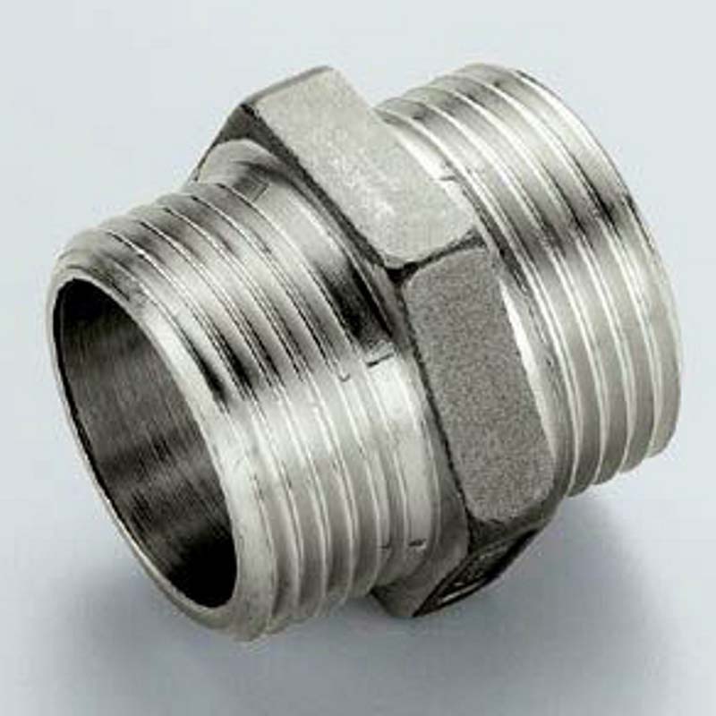 Ниппель резьбовой Tiemme 1 1/2 НН никелированный 1500267