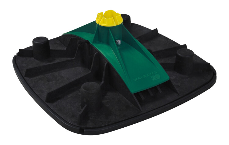 Кровельная опора Walraven BIS Yeti V BUP 480x480 мм с антивибрационным ковриком 67685001