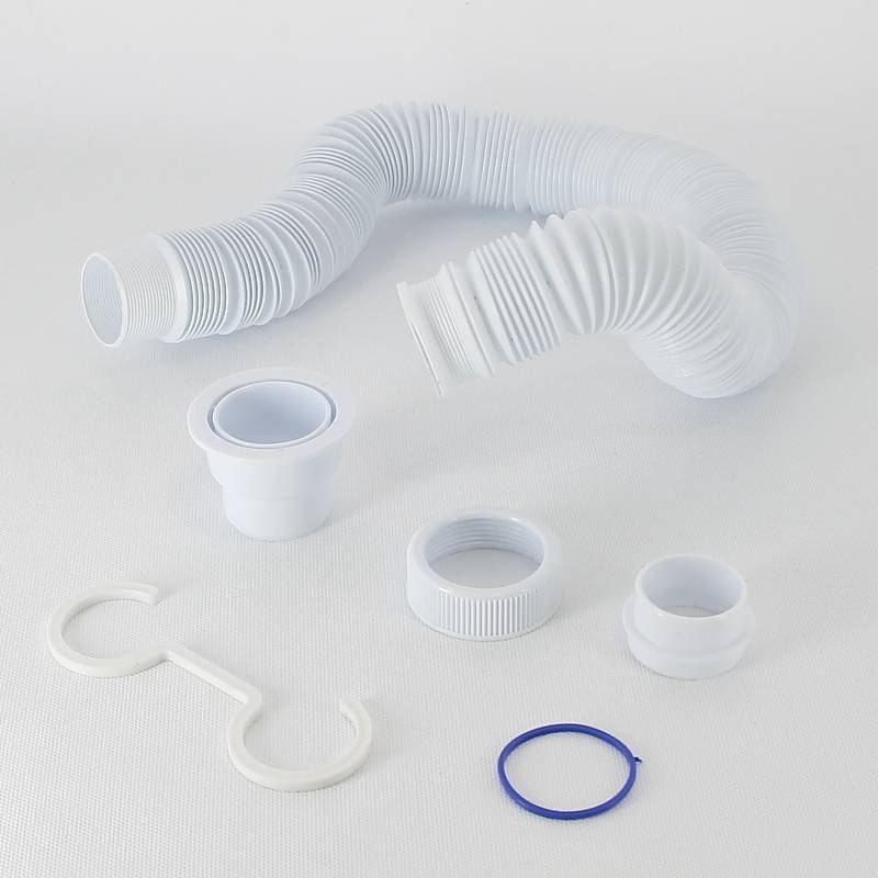 Сифон гофрированный Wirquin Элит 1 1/2 х 40/50 мм без выпуска 1200 мм 30980623