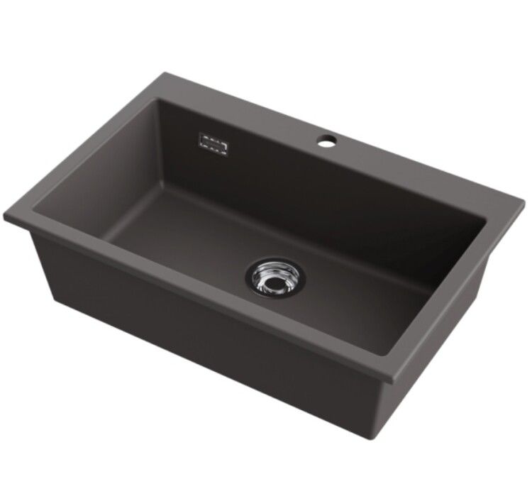 Мойка кухонная Omoikiri Omishima 760x510 мм stone grey 4997553
