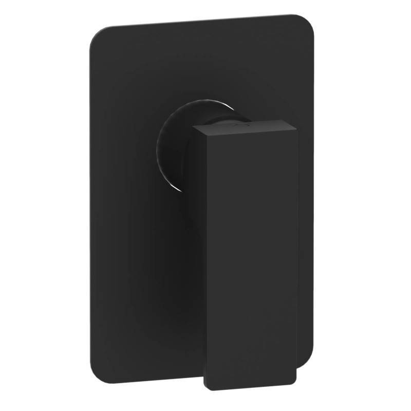 Смеситель для душа Remer Absolute скрытого монтажа матовый черный AU30NO