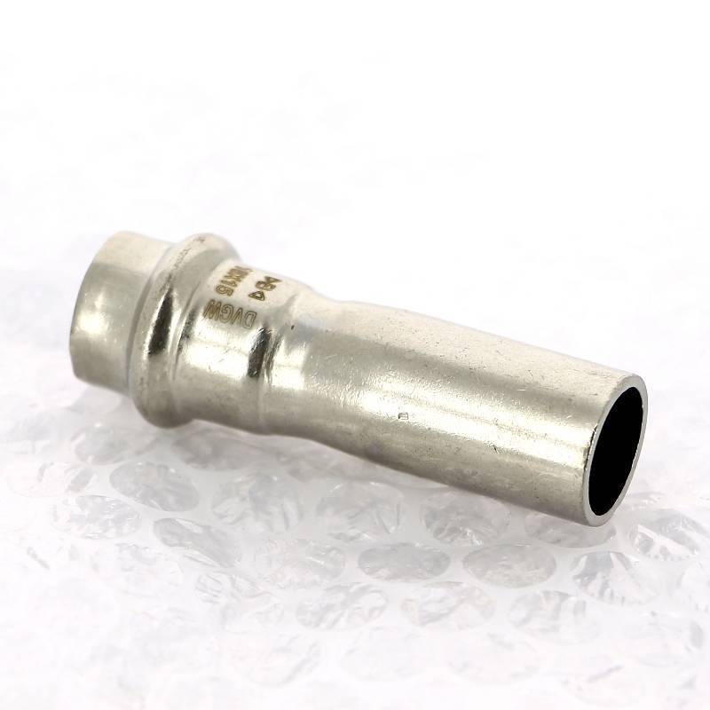 Муфта-вставка редукционная IBP >B< Press Inox 18х15 мм нержавеющая сталь PS5243 0181500