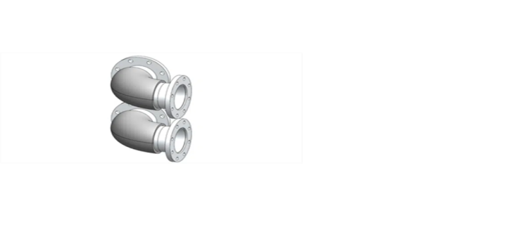 Угловое соединение для коллекторов Hogier DN100 PN10 EWG100001