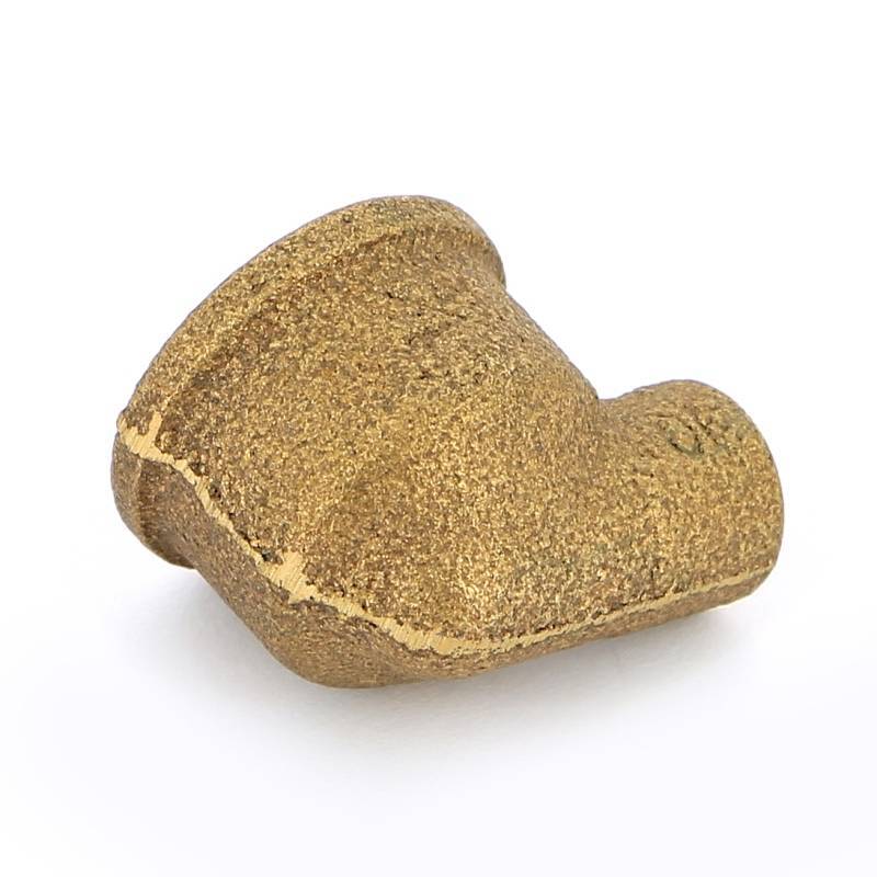 Угол бронзовый 90 градусов под пайку IBP 10 мм х 1/2 ВР 4090G 10x1/2