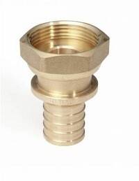 Переходник с накидной гайкой REHAU RAUTITAN RX 32-G 1 1/4 бронза 14563421001