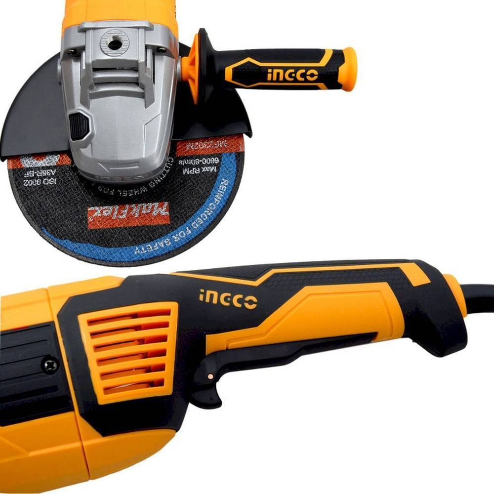 Угловая шлифовальная машина INGCO AG Вт 230 мм AG