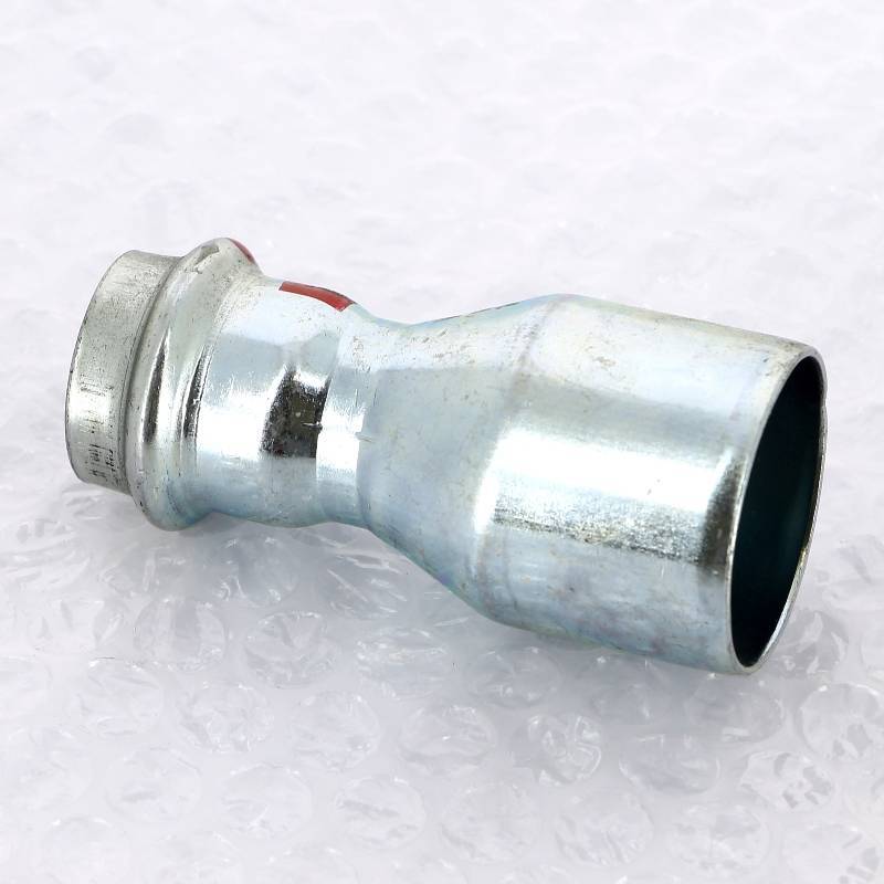 Муфта-вставка пресс из оцинкованной стали Viega Prestabo 35х22 мм 558550