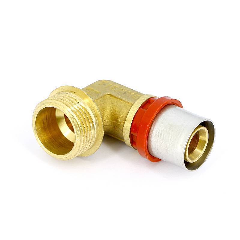 Угольник пресс с наружной резьбой Tiemme COMPACT 20 x 1/2 1660022