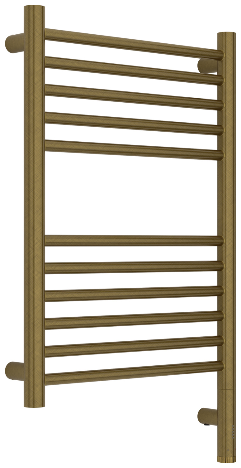 Полотенцесушитель электрический Сунержа Богема 3.1 прямая 400x600 мм правое состаренная бронза браш 05-6005-6040
