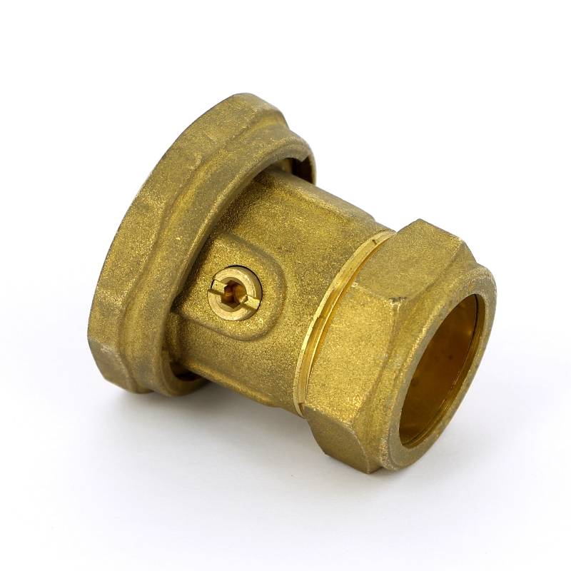 Соединение обжимное Watts PAV/A-L28 со встроенным шаровым краном 10003680