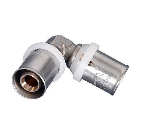 Угольник пресс-фитинг MVI равносторонний 20 мм APF.530.05