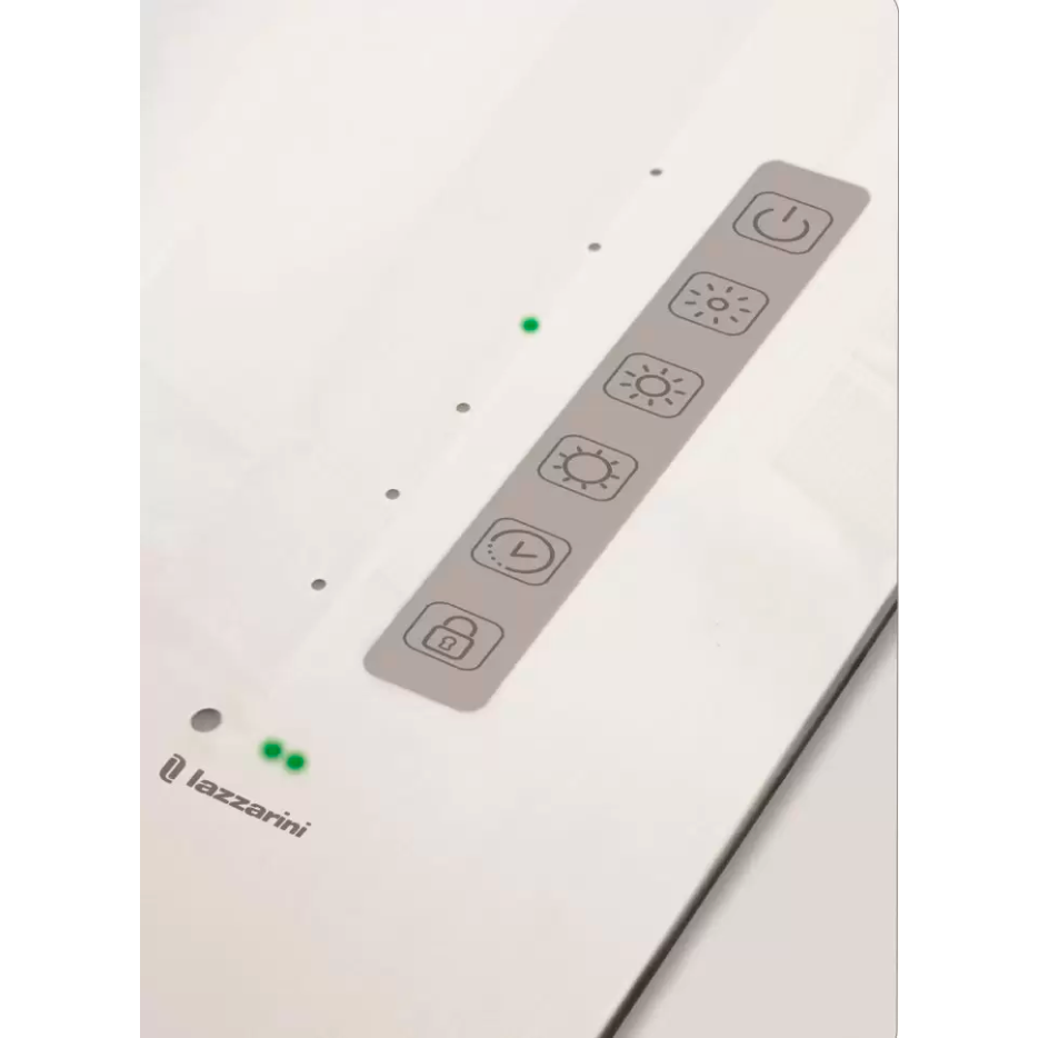 Полотенцесушитель электрический Lazzarini E-Mirror 700 Вт белый прямой 5219