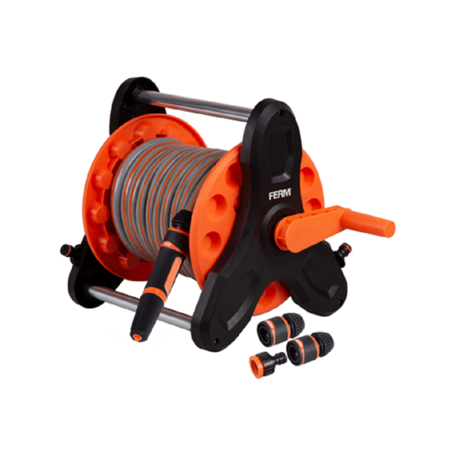 Катушка для шланга FERM HRA1004 со шлангом 10 м 7133