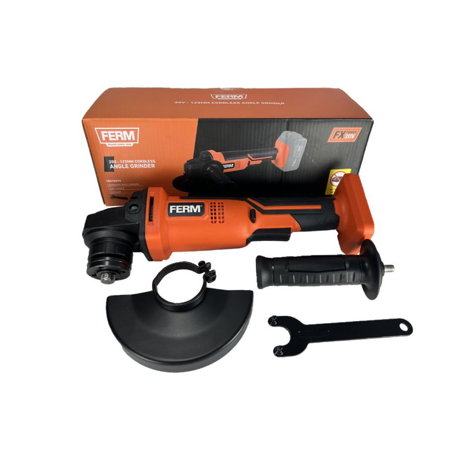 Аккумуляторная угловая шлифовальная машина FERM AGM 20 В 115 мм AGM