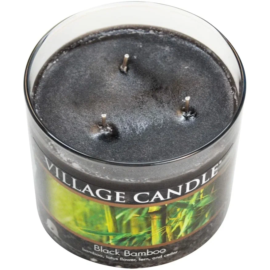 Ароматическая свеча Village Candle Черный бамбук 396 г 10062