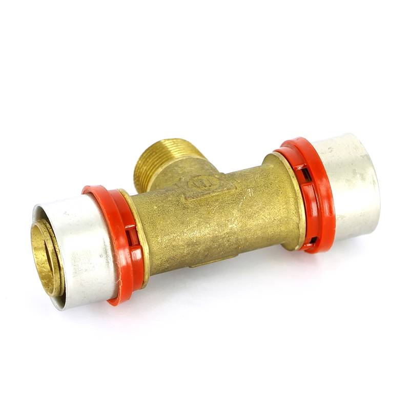 Тройник пресс с наружной резьбой TIEMME 32х3/4х32 1650657