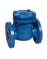 Клапан обратный створчатый Tecofi фланцевый PN16 DN350 серый чугун CB3240PN160350
