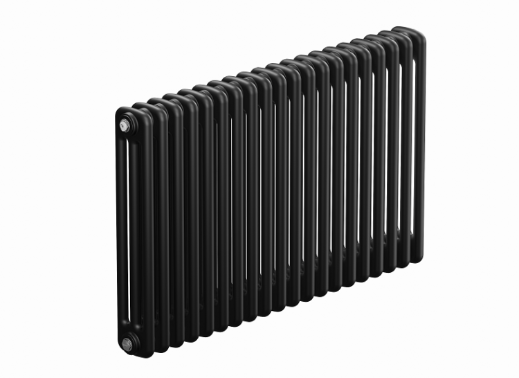 Радиатор трубчатый RIFAR TUBOG 3057 16 секций 3/4 боковое подключение Антрацит матовый 3057-16-B1